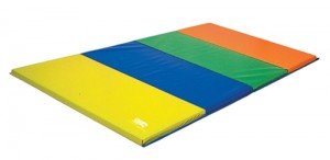 4' x 12’ x 1.5" Rainbow Tumbling Mat