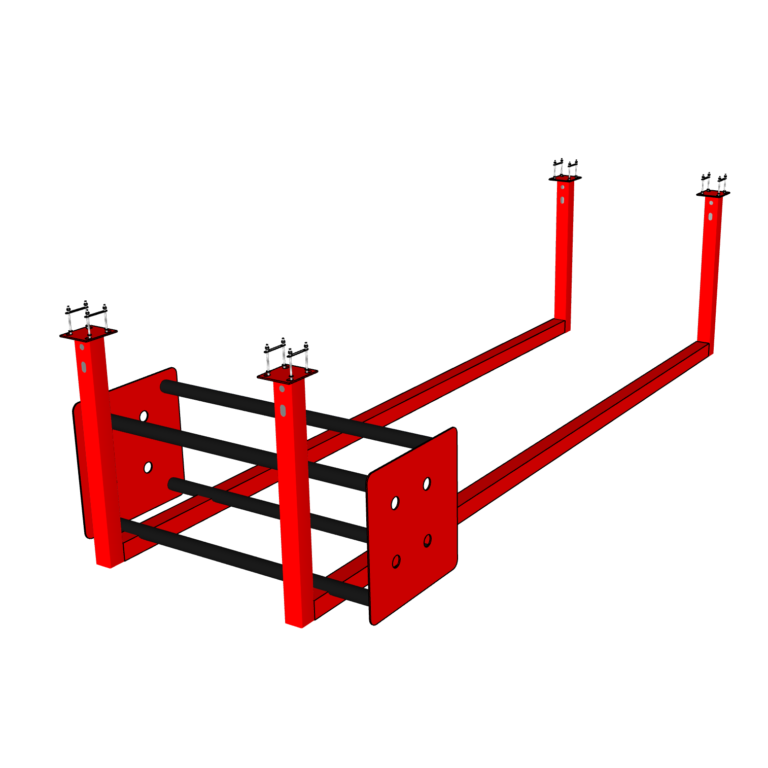 Warped Wall American Gymnast and Ninja