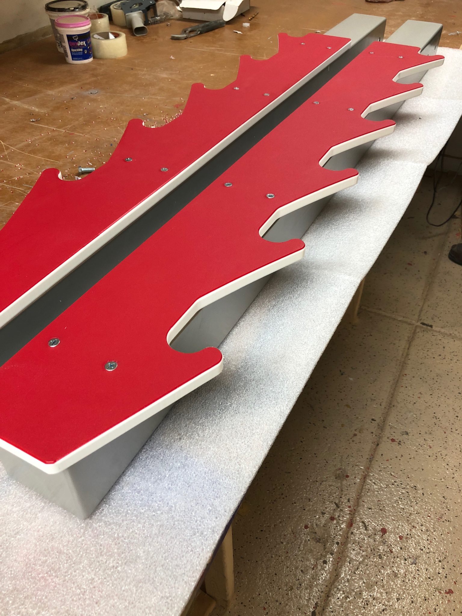 Floating Salmon Ladder American Gymnast and Ninja