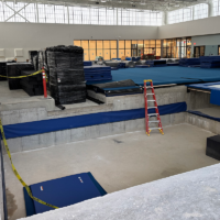 Highland Park - Installation Progress - Pit Area